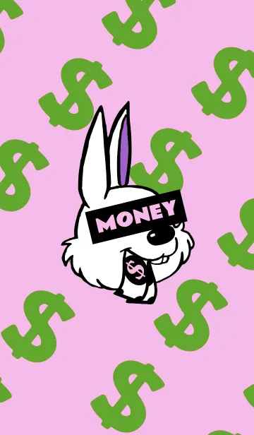 [LINE着せ替え] マネー ラビット 328の画像1