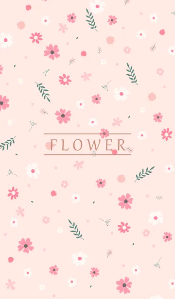 [LINE着せ替え] MANY FLOWERS PINK 75の画像1
