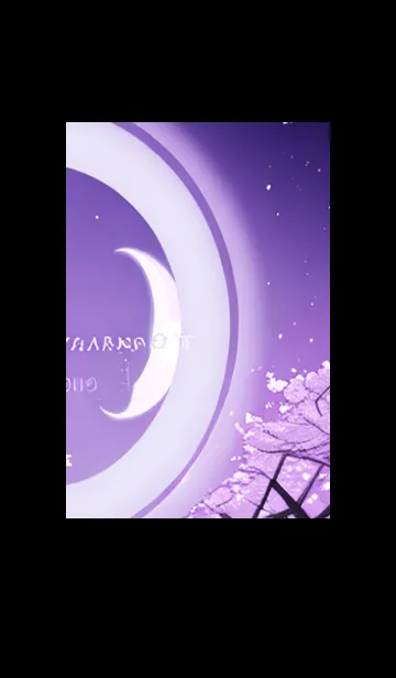 [LINE着せ替え] 月光夜桜#CR13。の画像1