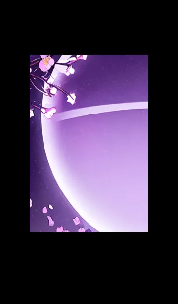 [LINE着せ替え] 月光夜桜#CS01。の画像1