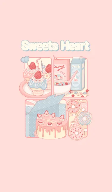 [LINE着せ替え] Sweets  Heartの画像1