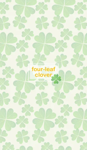 [LINE着せ替え] four leaf clover 12の画像1