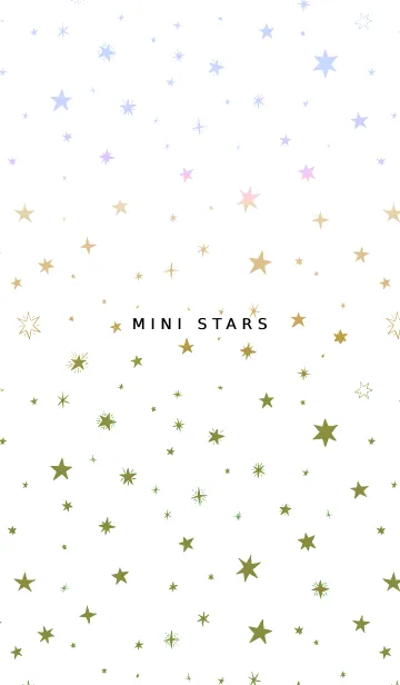 [LINE着せ替え] ミニ スターズ _100の画像1