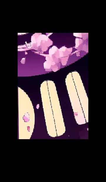 [LINE着せ替え] 月光夜桜#CR124。の画像1