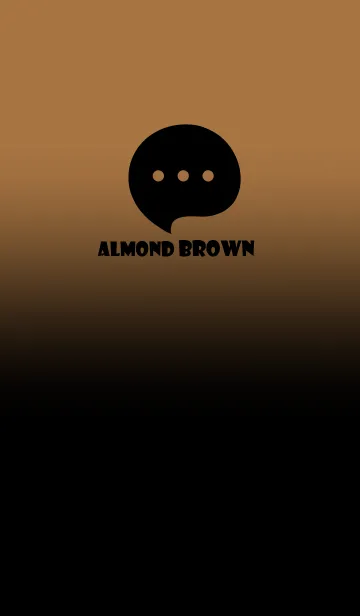 [LINE着せ替え] Black & Almond Brown Theme V4 (JP)の画像1