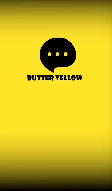 [LINE着せ替え] Butter Yellow And Black V.4 (JP)の画像1