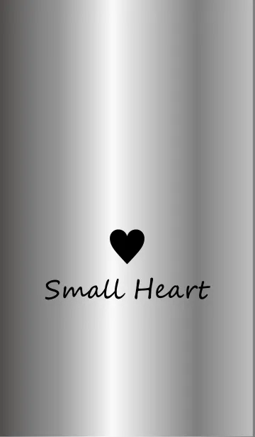 [LINE着せ替え] Small Heart *Silver 12*の画像1