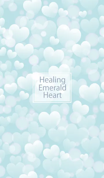 [LINE着せ替え] Healing Emerald Heart 18の画像1