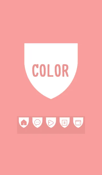 [LINE着せ替え] red color X16の画像1