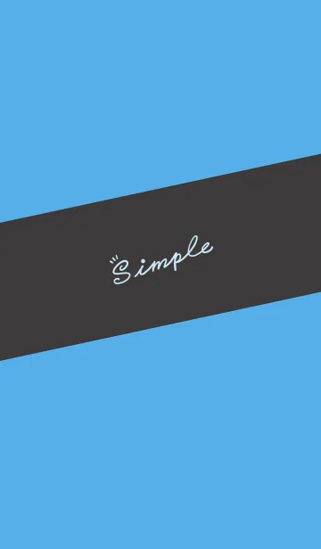 [LINE着せ替え] Simple Lines J-Dark Gray (Bl5)の画像1