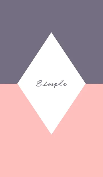 [LINE着せ替え] Simple Times-gray purple (Pi02)の画像1