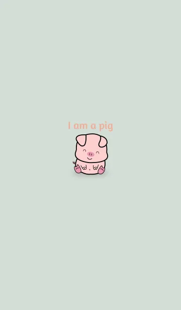 [LINE着せ替え] I am a Pig 17の画像1