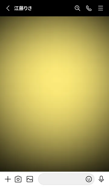 [LINE着せ替え] Blonde Yellow  Neon Theme V4 (JP)の画像2