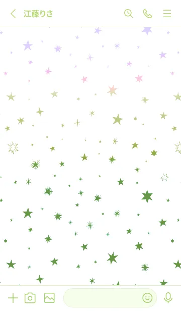 [LINE着せ替え] ミニ スターズ _101の画像2