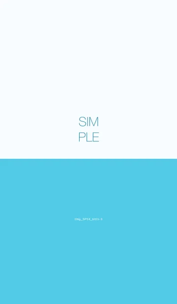 [LINE着せ替え] 0Ng_24_ブルー3-3の画像1