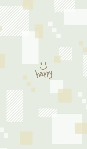 [LINE着せ替え] おしゃれ 四角12の画像1