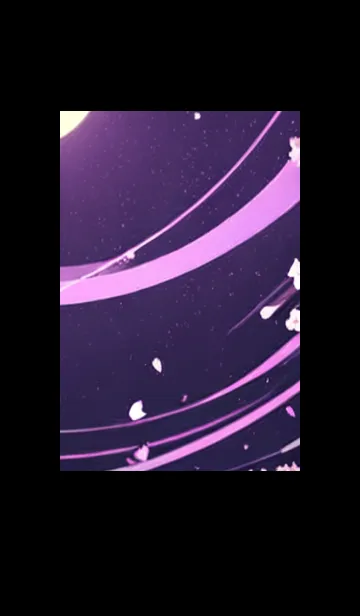 [LINE着せ替え] 月光夜桜#CT018。の画像1