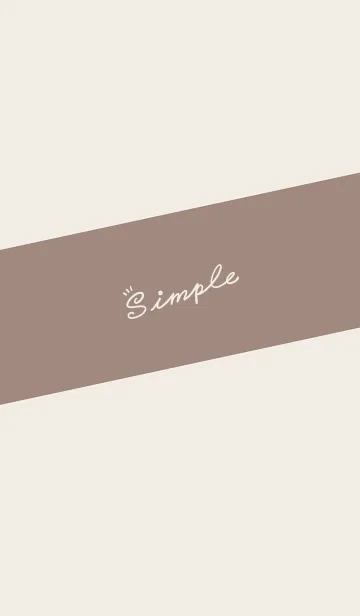 [LINE着せ替え] Simple Lines J-Red Orange (br2)の画像1