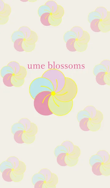 [LINE着せ替え] ume blossoms 24の画像1