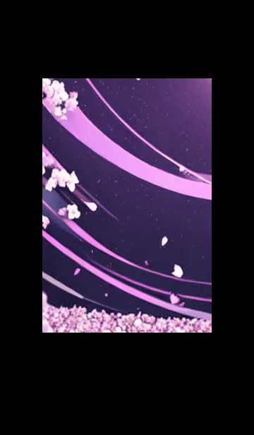 [LINE着せ替え] 月光夜桜#CT029。の画像1