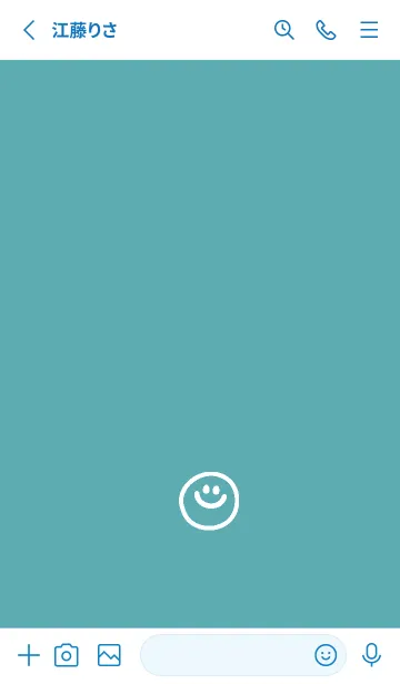 [LINE着せ替え] ミニスマイル* 057の画像2