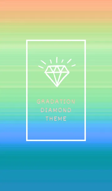 [LINE着せ替え] グラデーション ダイアモンド  216の画像1