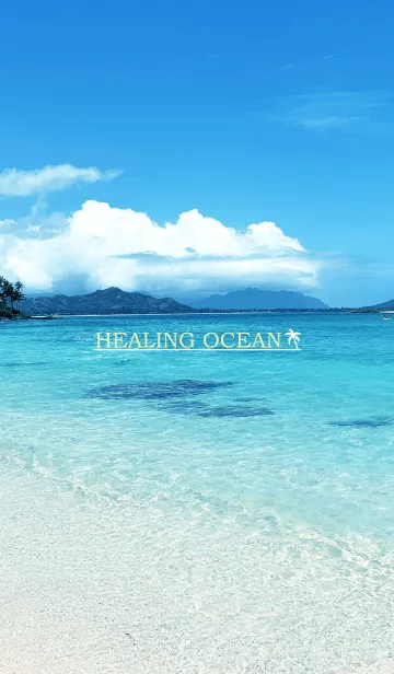 [LINE着せ替え] HEALING OCEAN 39の画像1
