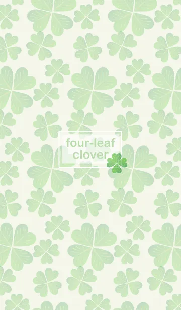 [LINE着せ替え] four leaf clover 15の画像1