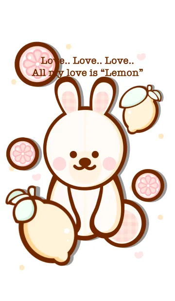 [LINE着せ替え] Pastel lemon themeの画像1