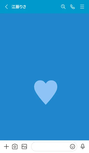 [LINE着せ替え] シンプル ハート _217の画像2