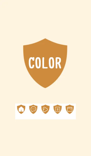 brown color Y19の着せ替えメイン画像
