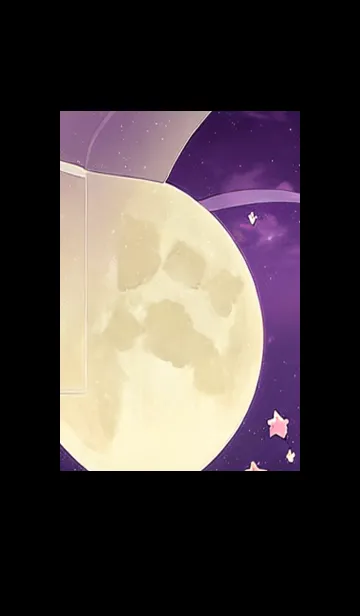 [LINE着せ替え] 月光夜桜#CU01。の画像1