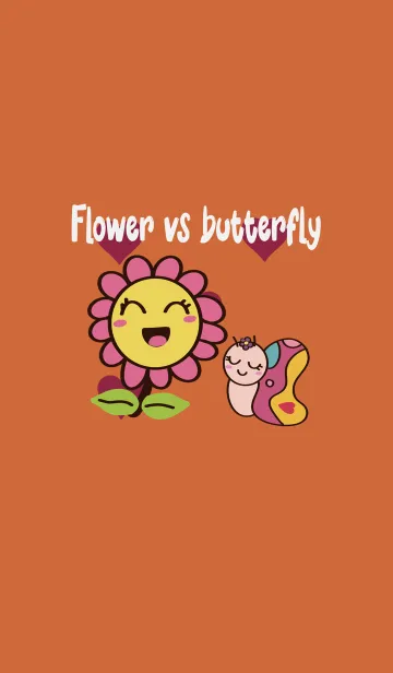 Flower vs butterflyの着せ替えメイン画像