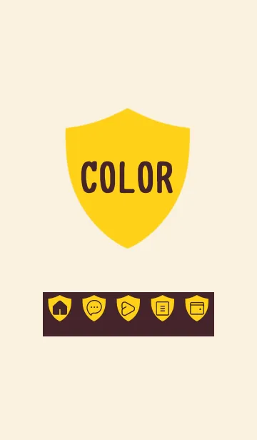 [LINE着せ替え] red color Y20の画像1