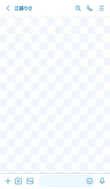 [LINE着せ替え] Transparency_blue.pngの画像2