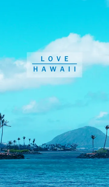 [LINE着せ替え] I LOVE HAWAII.MEKYMの画像1