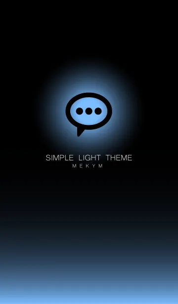 [LINE着せ替え] SIMPLE LIGHT ICON-GRADATION- 3の画像1