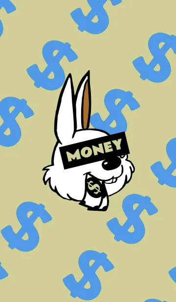 [LINE着せ替え] マネー ラビット 332の画像1