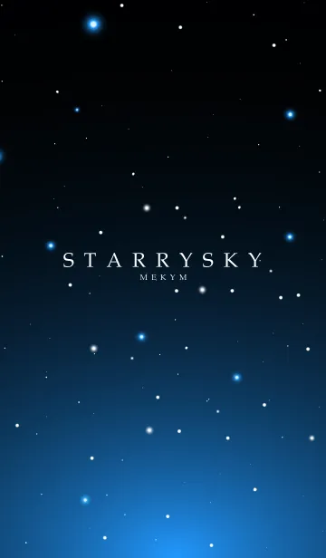 [LINE着せ替え] STARRY SKY-STAR MEKYM 3の画像1