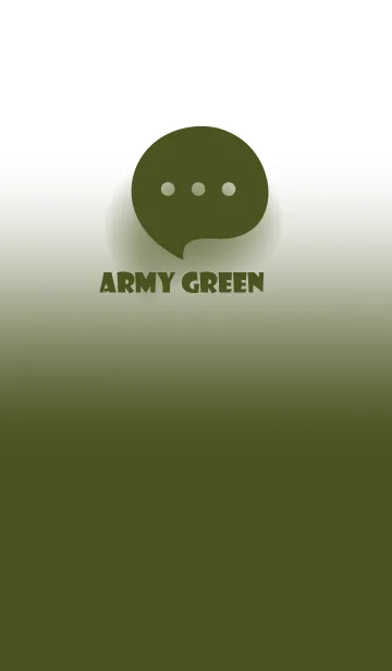 [LINE着せ替え] Army Green & White Theme V.4 (JP)の画像1