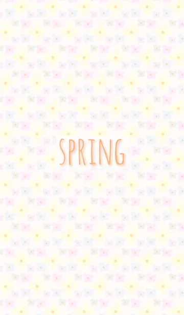 [LINE着せ替え] flowers of spring 17の画像1