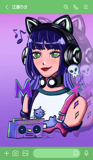 [LINE着せ替え] Y2K musicの画像2