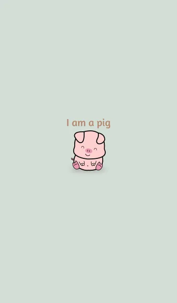 [LINE着せ替え] I am a Pig 21の画像1