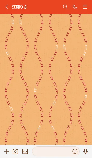 [LINE着せ替え] 和音 立涌とナチュラル 03版の画像2