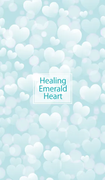 [LINE着せ替え] Healing Emerald Heart 22の画像1