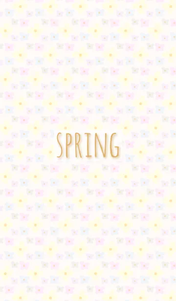 [LINE着せ替え] flowers of spring 18の画像1