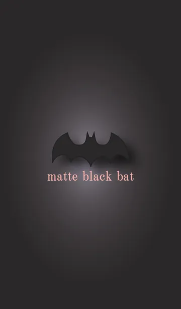 [LINE着せ替え] matte black bat 77の画像1