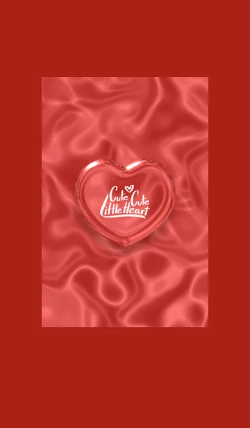 [LINE着せ替え] Cute Cute Little Heart New JPN 5の画像1