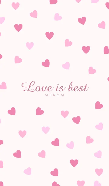 [LINE着せ替え] Love is best-PINK 29の画像1