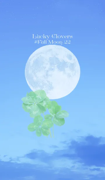 [LINE着せ替え] Lucky Clovers #Full Moon 22の画像1